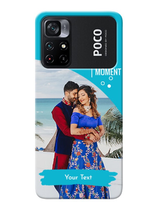 Custom Poco X4 Pro 5G Personalized Phone Covers: Happy Moment Design