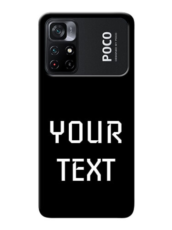 Custom Poco X4 Pro 5G Your Name on Phone Case