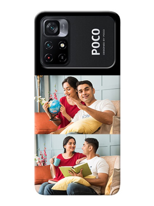 Custom Poco X4 Pro 5G 2 Images on Phone Cover