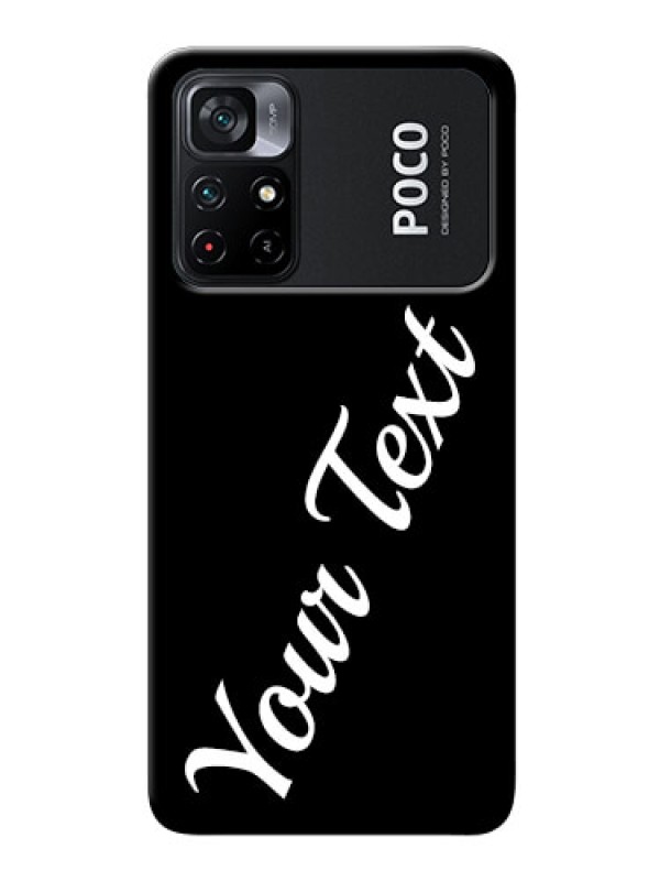 Custom Poco X4 Pro 5G Custom Mobile Cover with Your Name