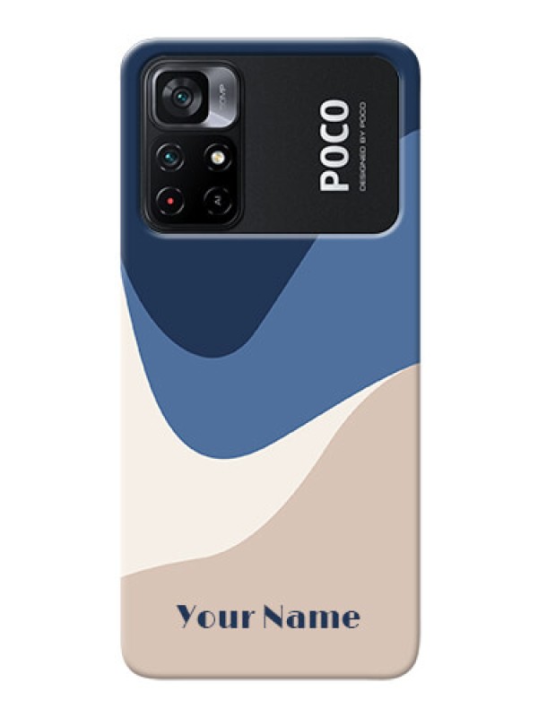 Custom Poco X4 Pro 5G Back Covers: Abstract Drip Art Design