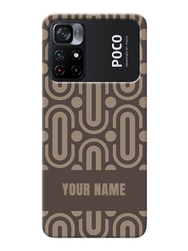 Custom Poco X4 Pro 5G Custom Phone Covers: Captivating Zero Pattern Design