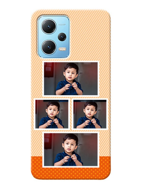 Custom Poco X5 5G Mobile Back Covers: Bulk Photos Upload Design