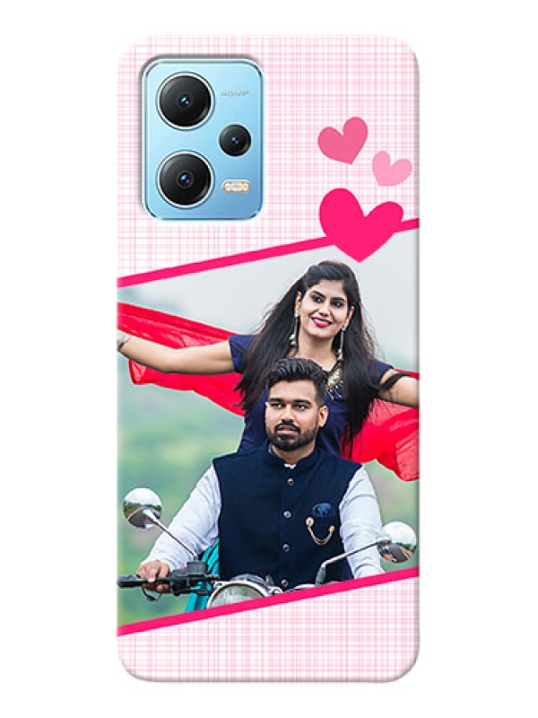 Custom Poco X5 5G Personalised Phone Cases: Love Shape Heart Design