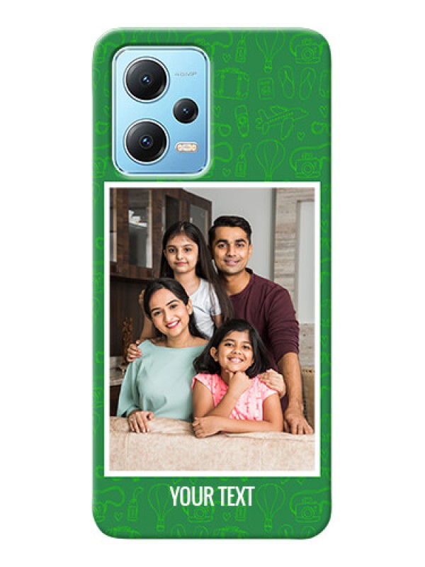 Custom Poco X5 5G custom mobile covers: Picture Upload Design