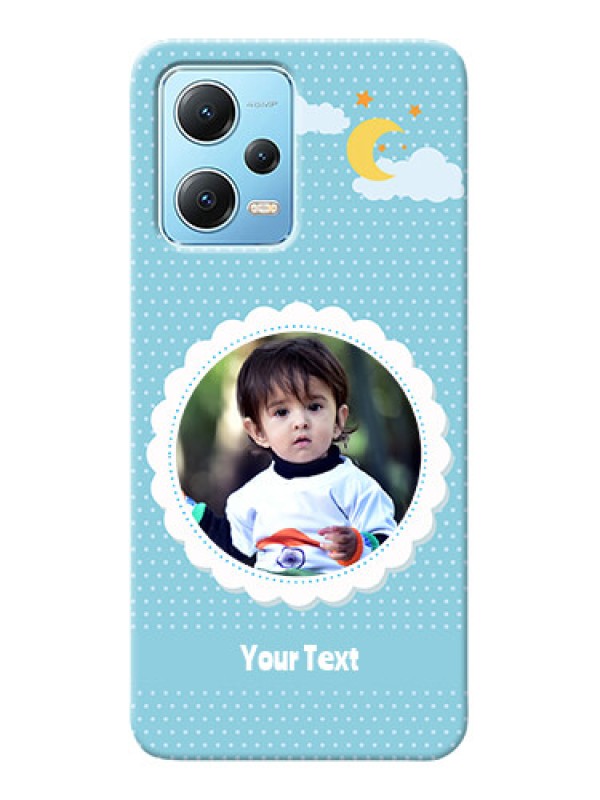 Custom Poco X5 5G mobile cases online: violet Pattern Design