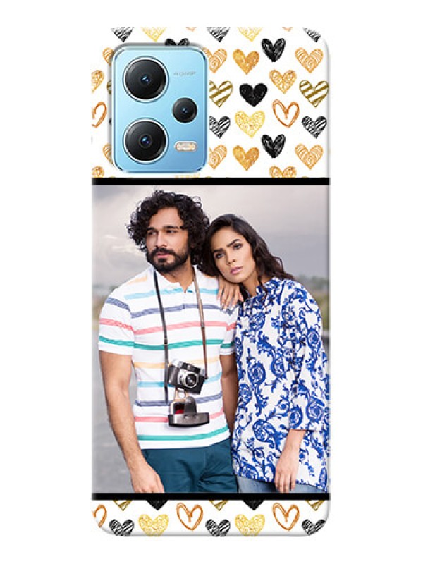 Custom Poco X5 5G Personalized Mobile Cases: Love Symbol Design