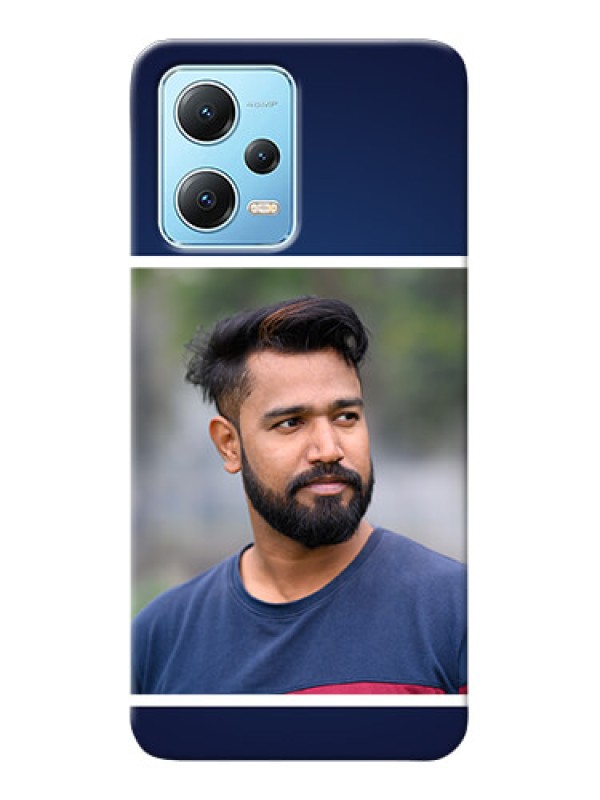 Custom Poco X5 5G Mobile Cases: Simple Royal Blue Design