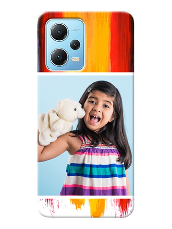 Custom Poco X5 5G custom phone covers: Multi Color Design