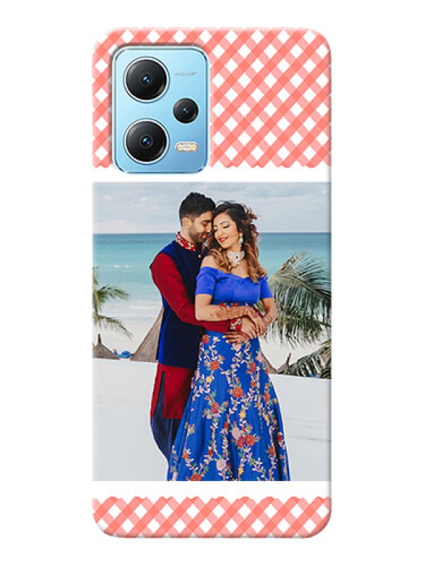 Custom Poco X5 5G custom mobile cases: Pink Pattern Design