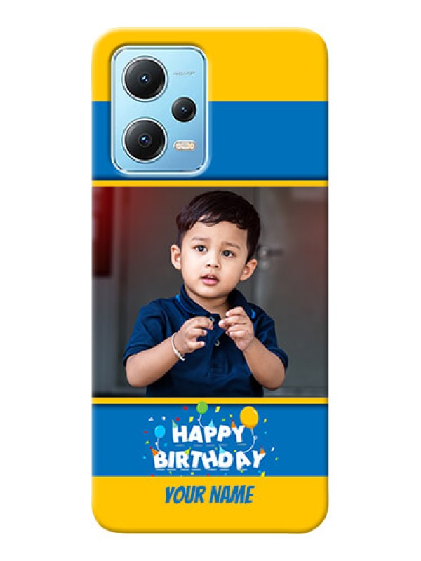 Custom Poco X5 5G Mobile Back Covers Online: Birthday Wishes Design