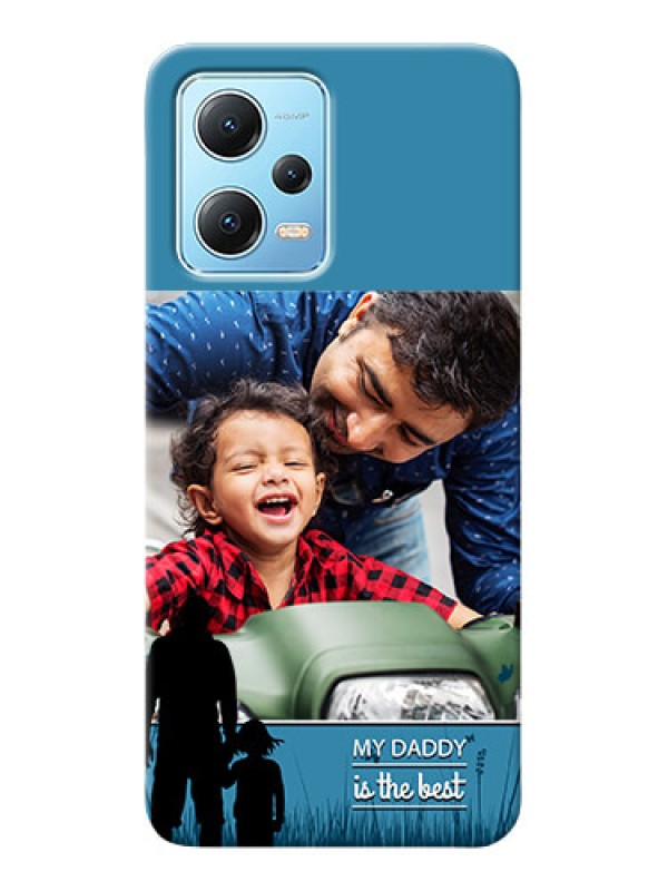 Custom Poco X5 5G Personalized Mobile Covers: best dad design 