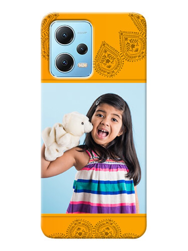 Custom Poco X5 5G custom mobile back covers: Photo Wedding Design 