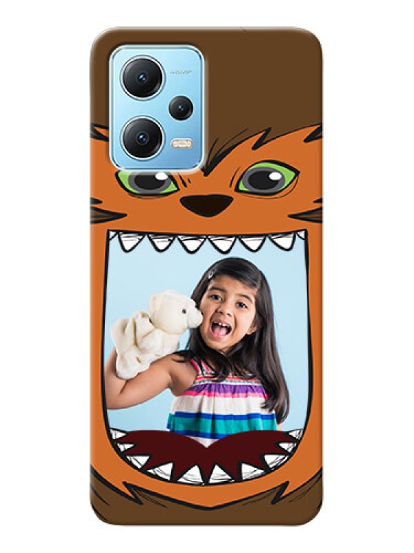 Custom Poco X5 5G Phone Covers: Owl Monster Back Case Design
