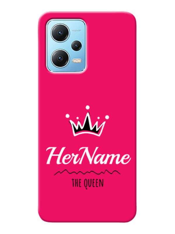 Custom Poco X5 5G Queen Phone Case with Name