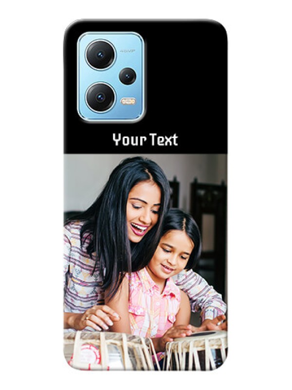 Custom Poco X5 5G Photo with Name on Phone Case