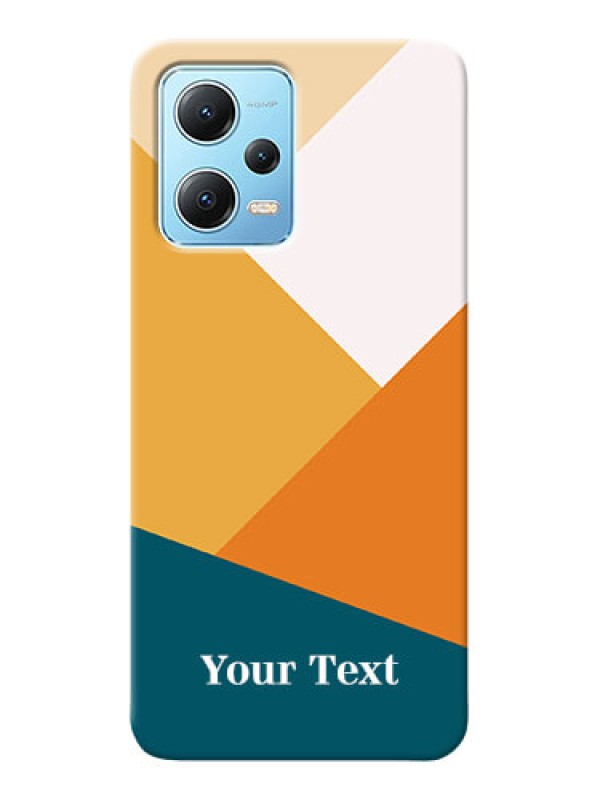Custom Poco X5 5G Custom Phone Cases: Stacked Multi-colour Design