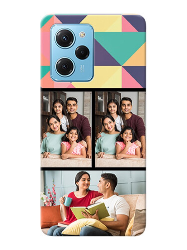 Custom Poco X5 Pro 5G personalised phone covers: Bulk Pic Upload Design