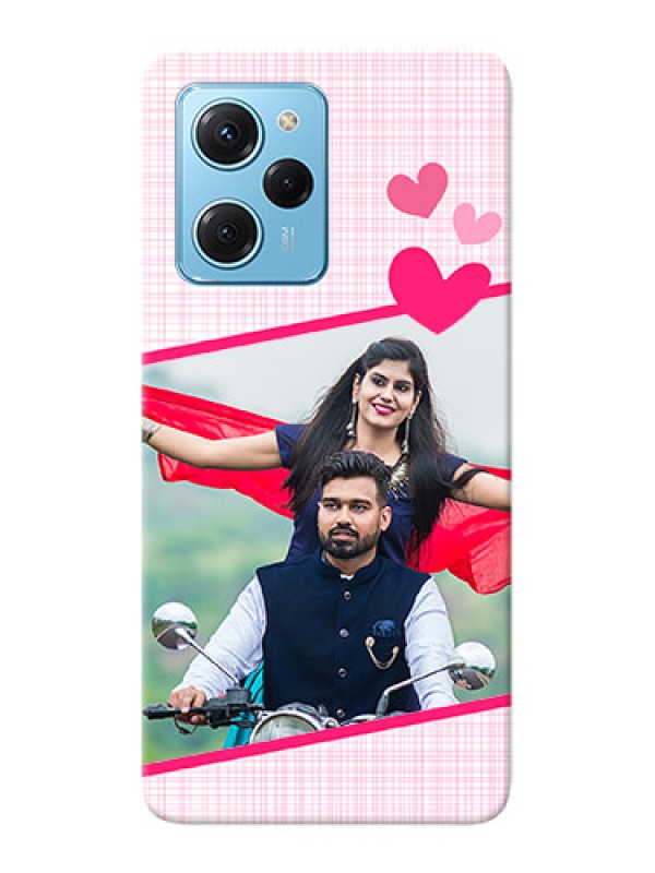 Custom Poco X5 Pro 5G Personalised Phone Cases: Love Shape Heart Design