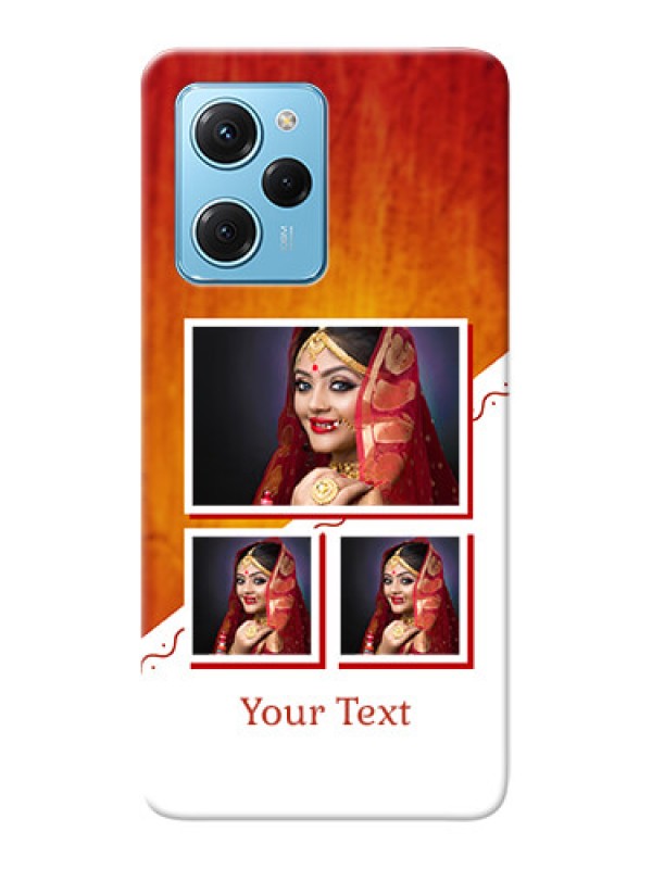 Custom Poco X5 Pro 5G Personalised Phone Cases: Wedding Memories Design 