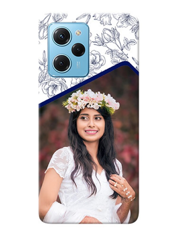 Custom Poco X5 Pro 5G Phone Cases: Premium Floral Design