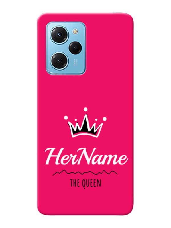 Custom Poco X5 Pro 5G Queen Phone Case with Name