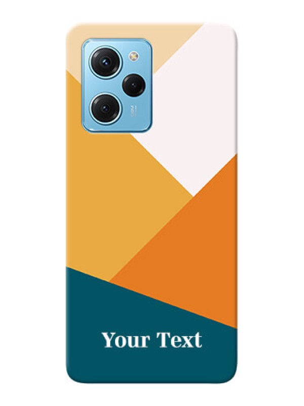 Custom Poco X5 Pro 5G Custom Phone Cases: Stacked Multi-colour Design