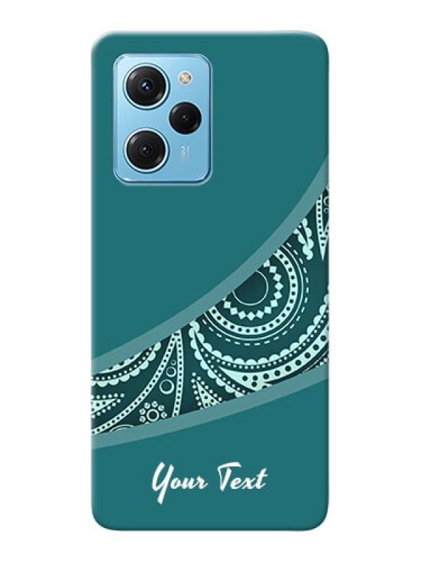 Custom Poco X5 Pro 5G Custom Phone Covers: semi visible floral Design