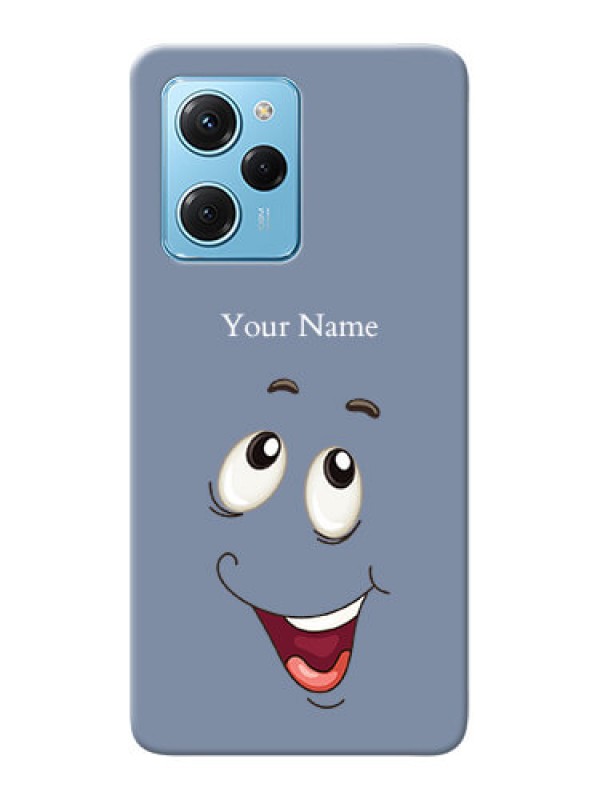 Custom Poco X5 Pro 5G Phone Back Covers: Laughing Cartoon Face Design