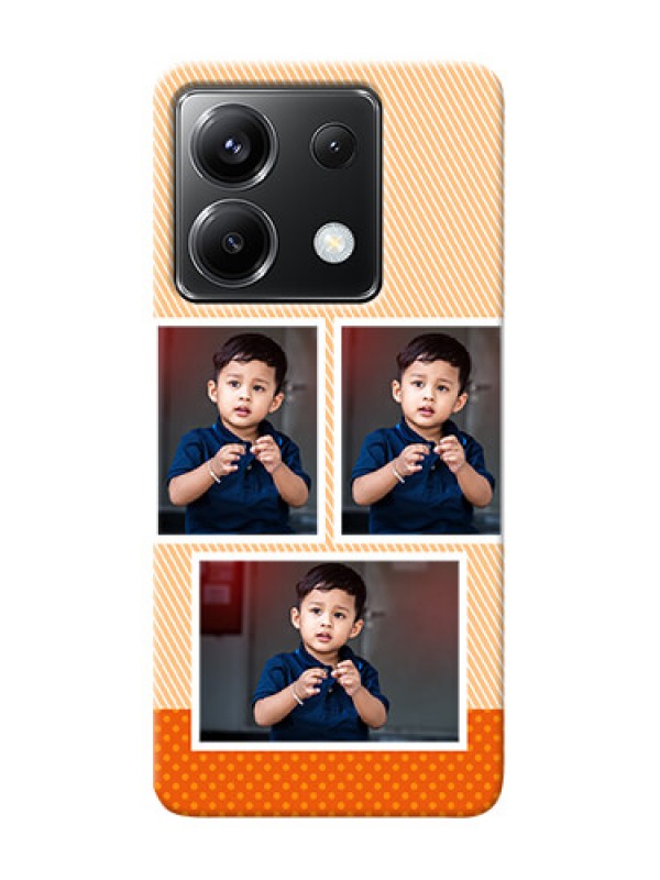 Custom Poco X6 5G Mobile Back Covers: Bulk Photos Upload Design
