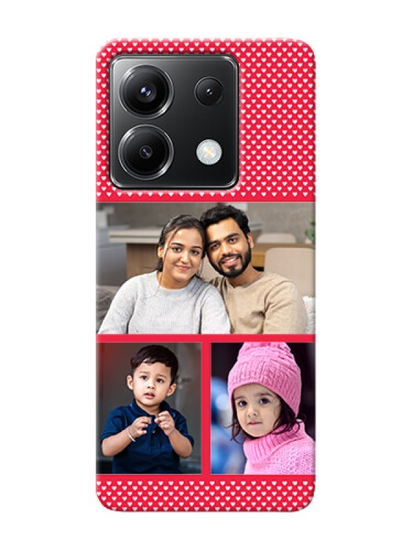 Custom Poco X6 5G mobile back covers online: Bulk Pic Upload Design