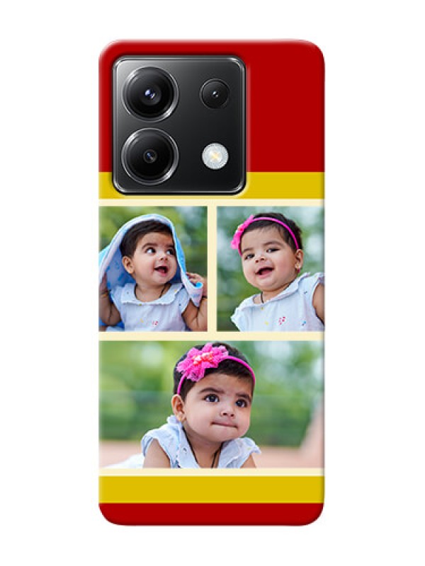 Custom Poco X6 5G mobile phone cases: Multiple Pic Upload Design