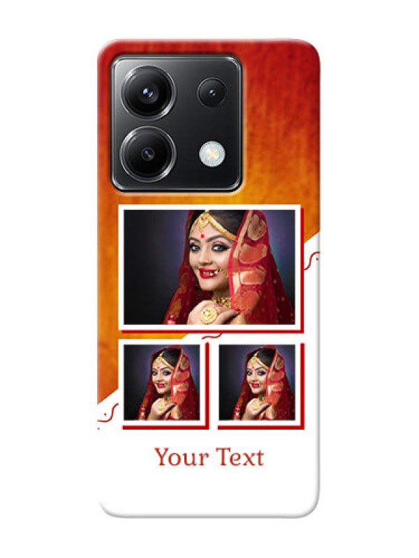 Custom Poco X6 5G Personalised Phone Cases: Wedding Memories Design