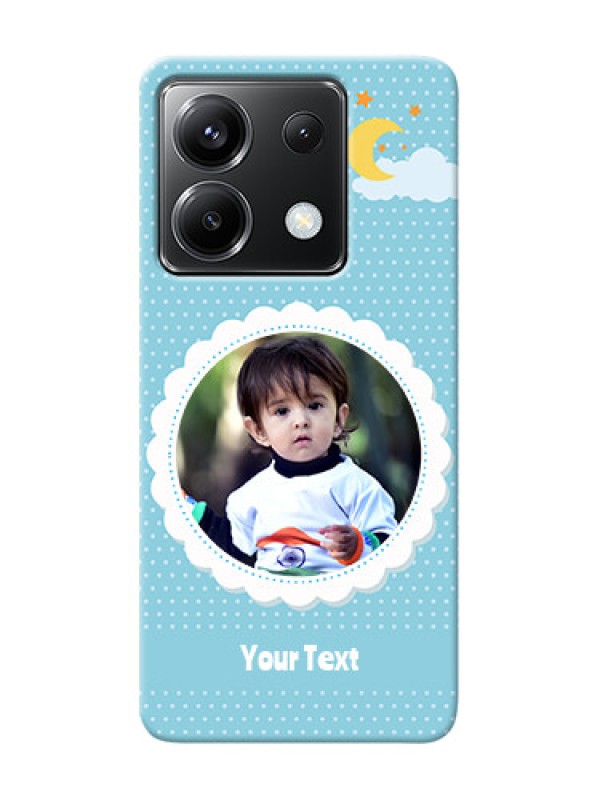 Custom Poco X6 5G mobile cases online: violet Pattern Design