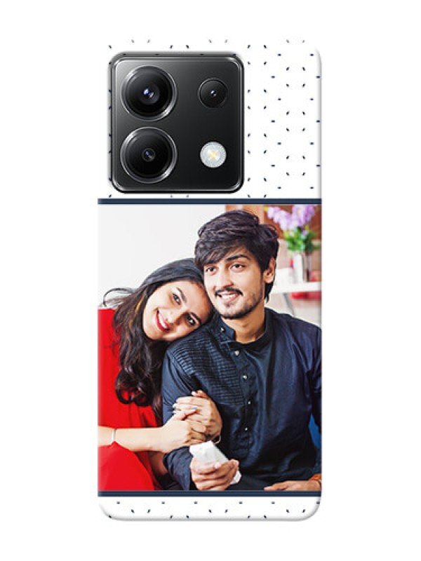 Custom Poco X6 5G Personalized Phone Cases: Premium Dot Design