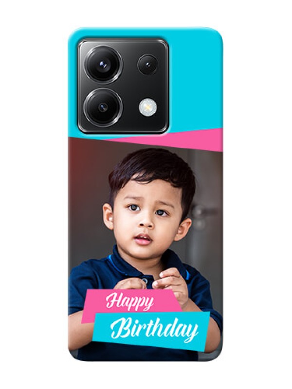 Custom Poco X6 5G Mobile Covers: Image Holder with 2 Color Design