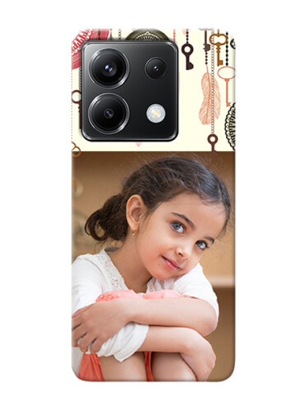 Custom Poco X6 5G Phone Back Covers: Boho Style Design