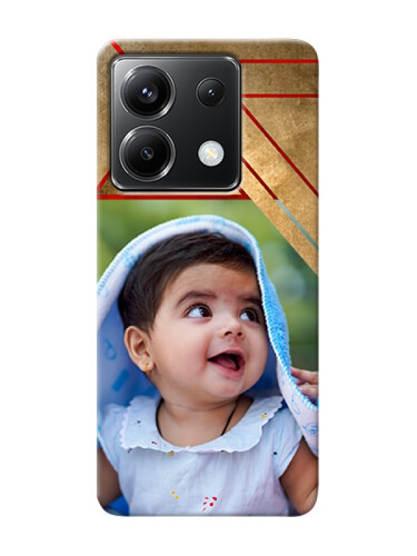 Custom Poco X6 5G mobile phone cases: Gradient Abstract Texture Design