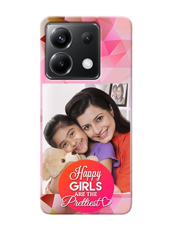 Custom Poco X6 5G Personalized Phone Covers: Abstract Triangle Design