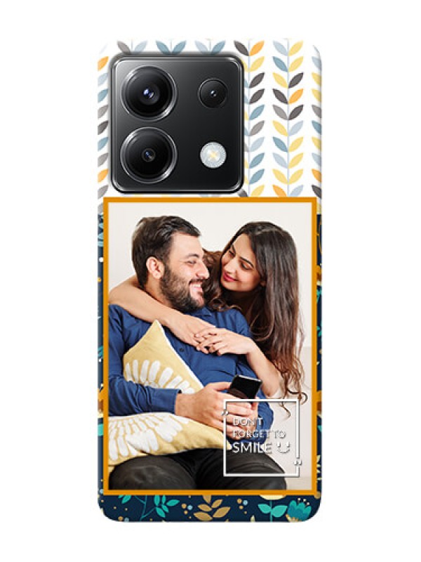 Custom Poco X6 5G personalised phone covers: Pattern Design