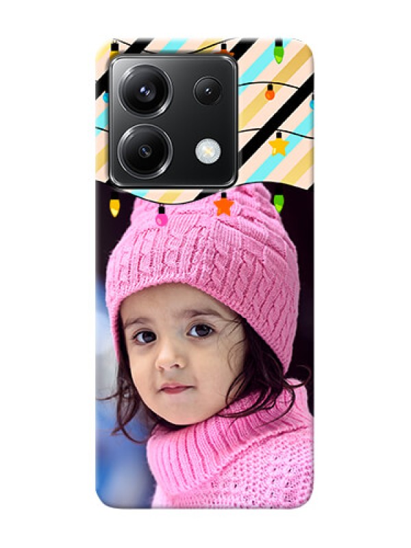 Custom Poco X6 5G Personalized Mobile Covers: Lights Hanging Design