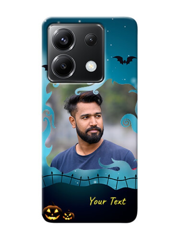 Custom Poco X6 5G Personalised Phone Cases: Halloween frame design