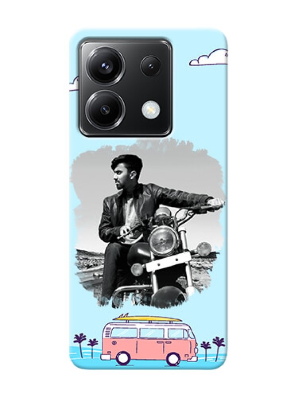 Custom Poco X6 5G Mobile Covers Online: Travel And Adventure Design