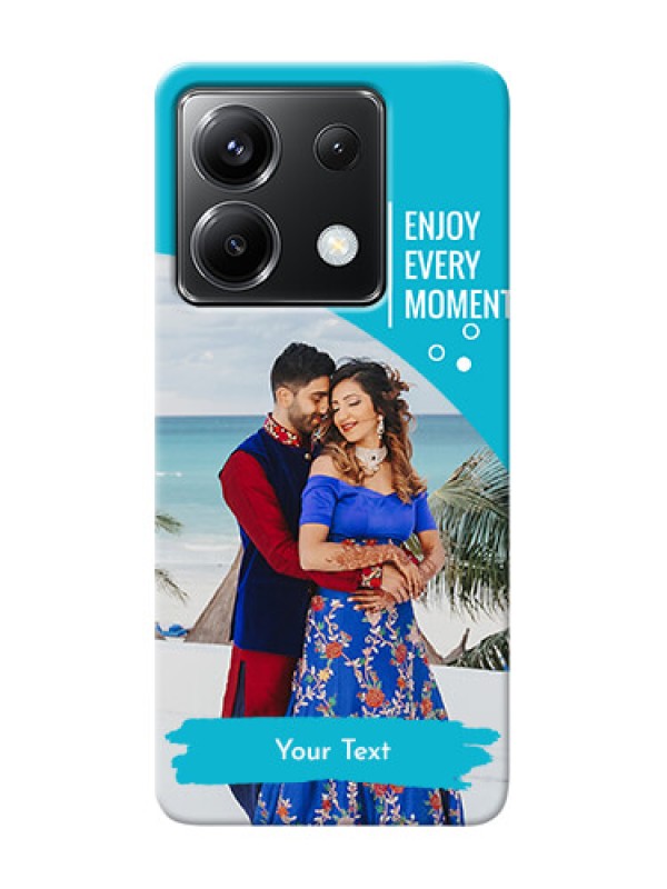 Custom Poco X6 5G Personalized Phone Covers: Happy Moment Design