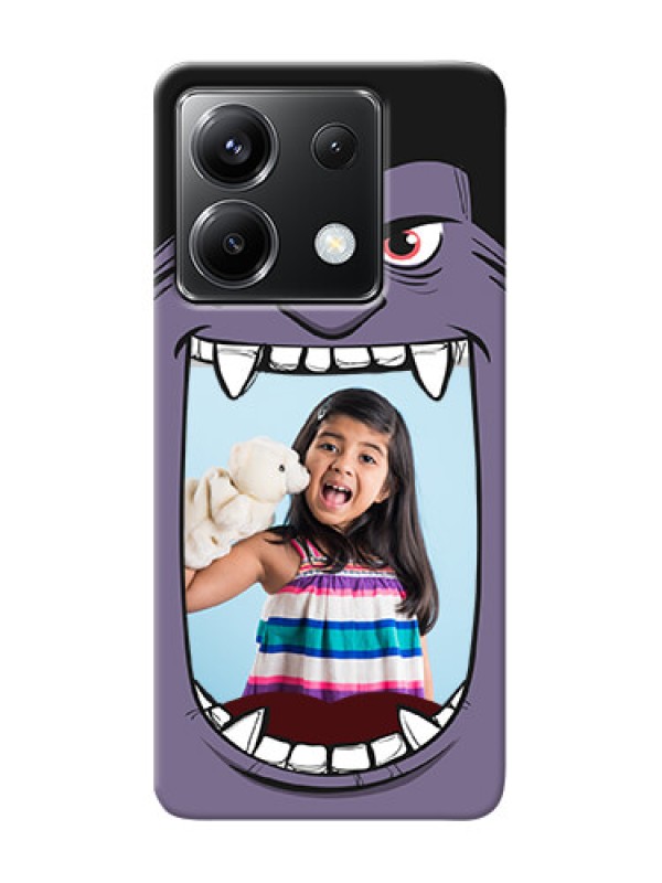 Custom Poco X6 5G Personalised Phone Covers: Angry Monster Design