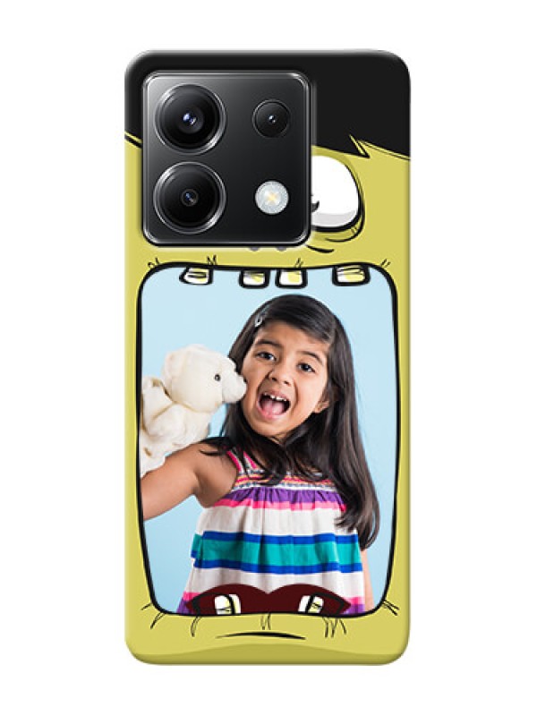 Custom Poco X6 5G Mobile Covers: Cartoon monster back case Design