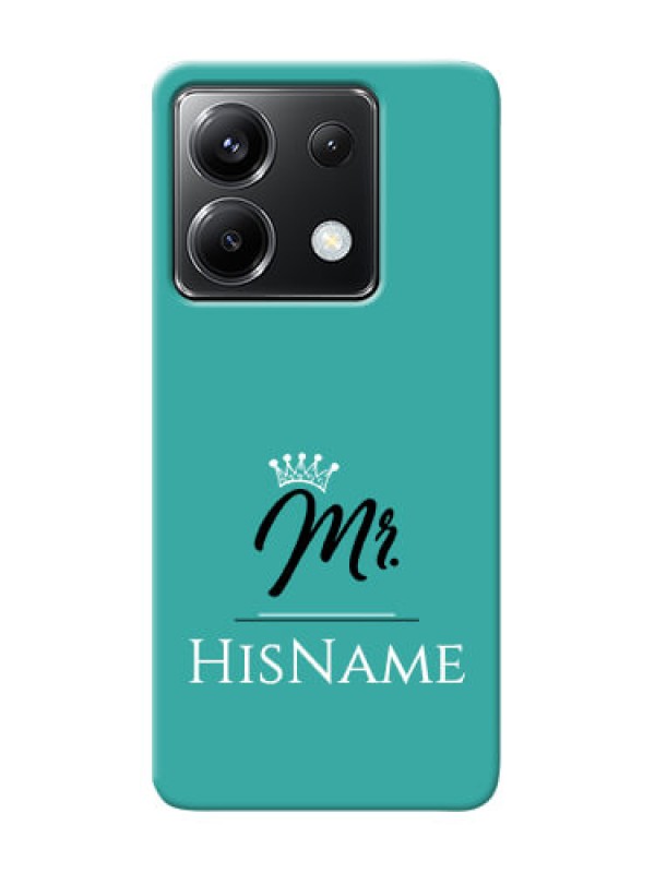 Custom Poco X6 5G Custom Phone Case Mr with Name