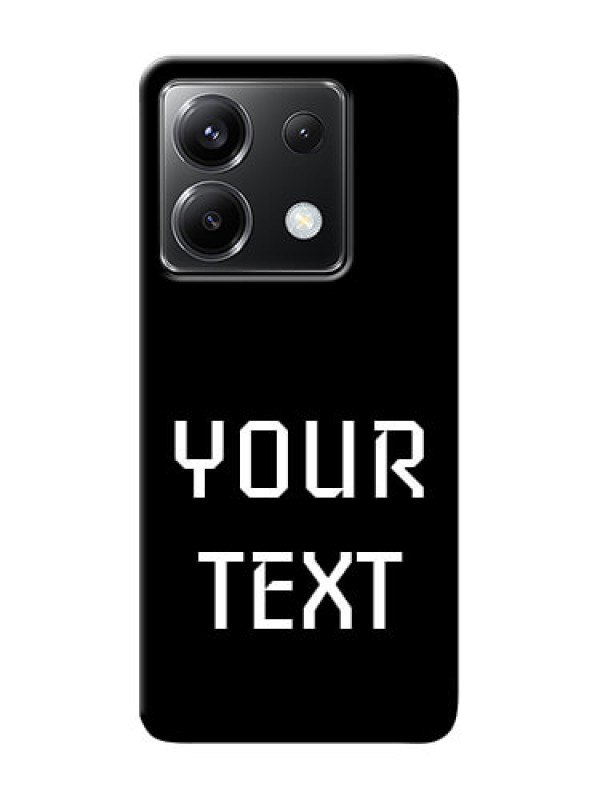 Custom Poco X6 5G Your Name on Phone Case