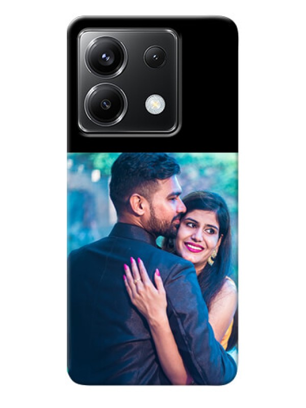 Custom Poco X6 5G Custom Hard Phone Case - Upload Full Picture With Custom Color Design