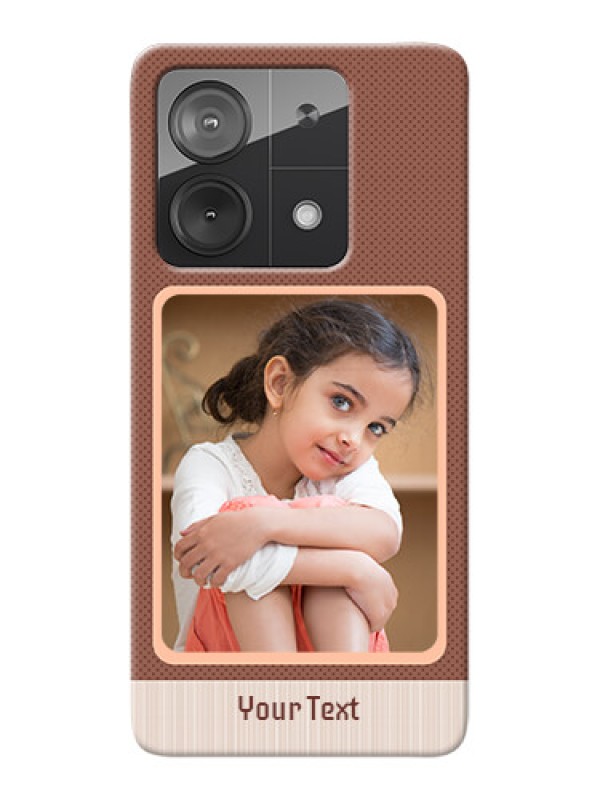 Custom Poco X6 Neo 5G Phone Covers: Simple Pic Upload Design
